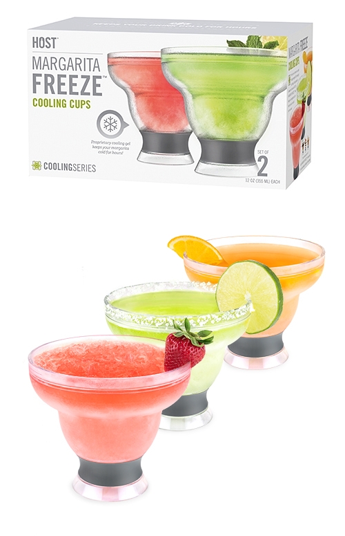 FREEZE Collection Margarita Cooling Cups in Grey by HOST (Set of 2)
