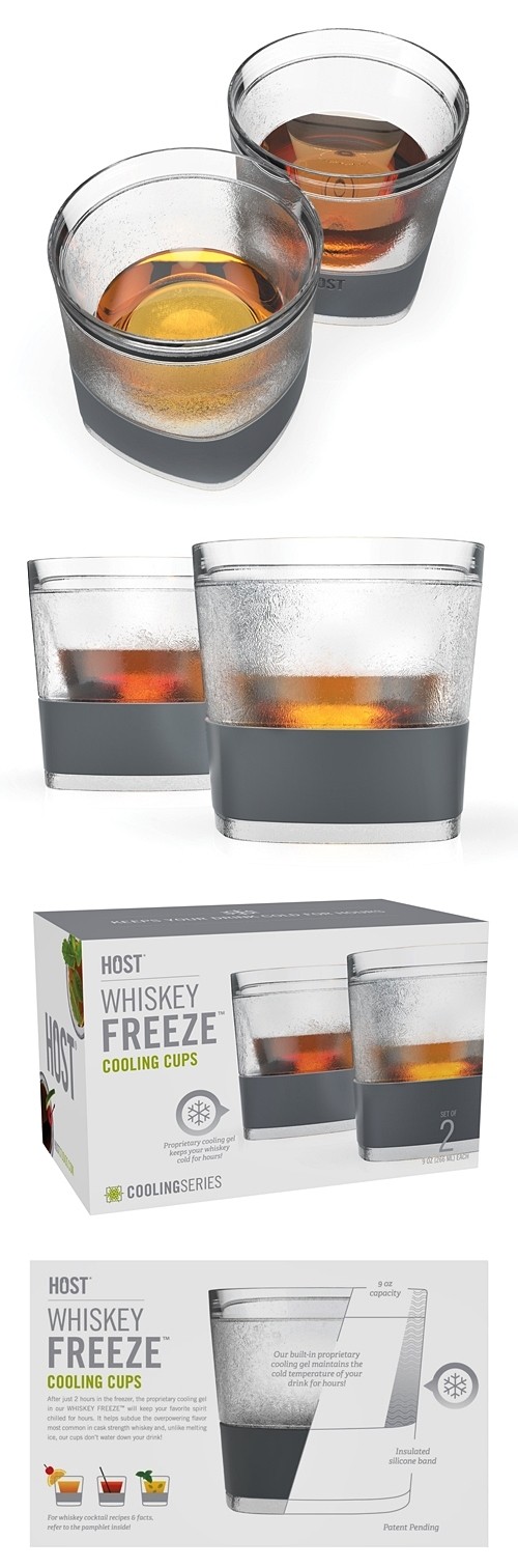 FREEZE Collection Whiskey Cooling Cups by HOST (Set of 2)