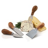 Rustic Farmhouse: Gourmet Cheese Knives by Twine (Set of 4)