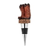 Rodeo Collection Cowboy Boots Bottle Stopper by Foster and Rye