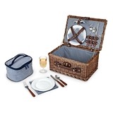 Seaside Newport Wicker Picnic Basket by Twine