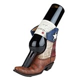 "Lone Star" Texas Flag Boot Bottle Holder by Foster & Rye