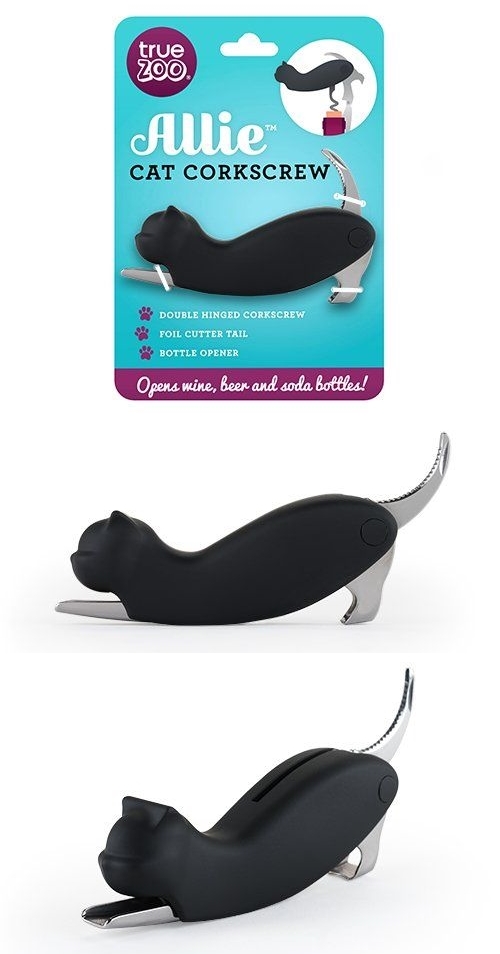Allie Cat Double-Hinged Corkscrew by TrueZOO
