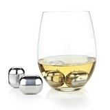 Glacier Rocks Stainless Steel Wine Globes by VISKI