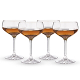 Perfect Coupette Glasses with Faceted Bases by Spiegelau (Set of 4)