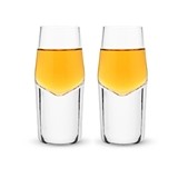 Raye Heavyweight Crystal Shot Glasses by VISKI (Set of 2)