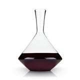 Raye Lead-Free Crystal 60oz Modern Angled Wine Decanter by VISKI
