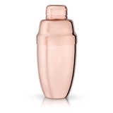 Summit Heavyweight Copper-Plated Finish Cocktail Shaker with Strainer by VISKI