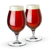 Tulip-Shaped Barrel-Aged Craft Beer Glasses by Spiegelau (Set of 2)