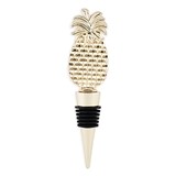 Aloha Collection Gold-Tone Pineapple-Topped Bottle Stopper by Blush