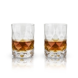 Raye Gem Lead-Free Crystal Tumblers by VISKI (Set of 2)