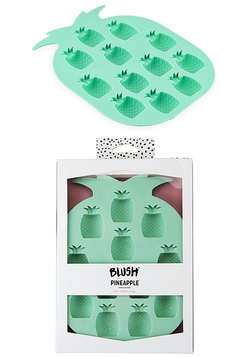 Pineapple-Shaped Pineapple Molds Ice Cube Tray by Blush