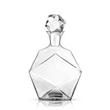 Raye: Faceted Lead-Free Crystal Liquor Decanter by VISKI