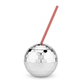 Silver Disco Ball Drink Tumblers by Blush