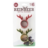 "Reinbeer" Bottle Neck Markers by TrueZOO (Set of 6)