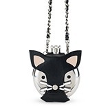 Wearable Cat Flask with Removable Faux-Leather Sleeve by TrueZOO