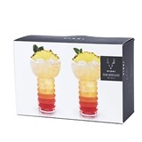 Raye: Pearl Diver Cocktail Glasses by VISKI (Set of 2)