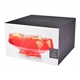 Raye: Footed Crystal Punch Bowl by VISKI