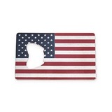 USA Flag Design Stainless-Steel Bottle Opener by Foster & Rye