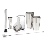 7-Piece Professional-Grade "Barware Essentials" Set by VISKI