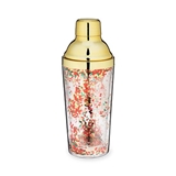 Multicolored Confetti Shaker with Cap and Strainer by Blush